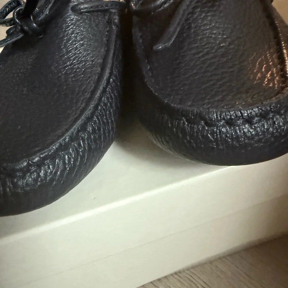 Il Gufo Dark Blue Leather Shoes